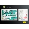 Kelik K32043 MiG-21 F-13 - interior 3D decals for Trumpeter kit (1/32)